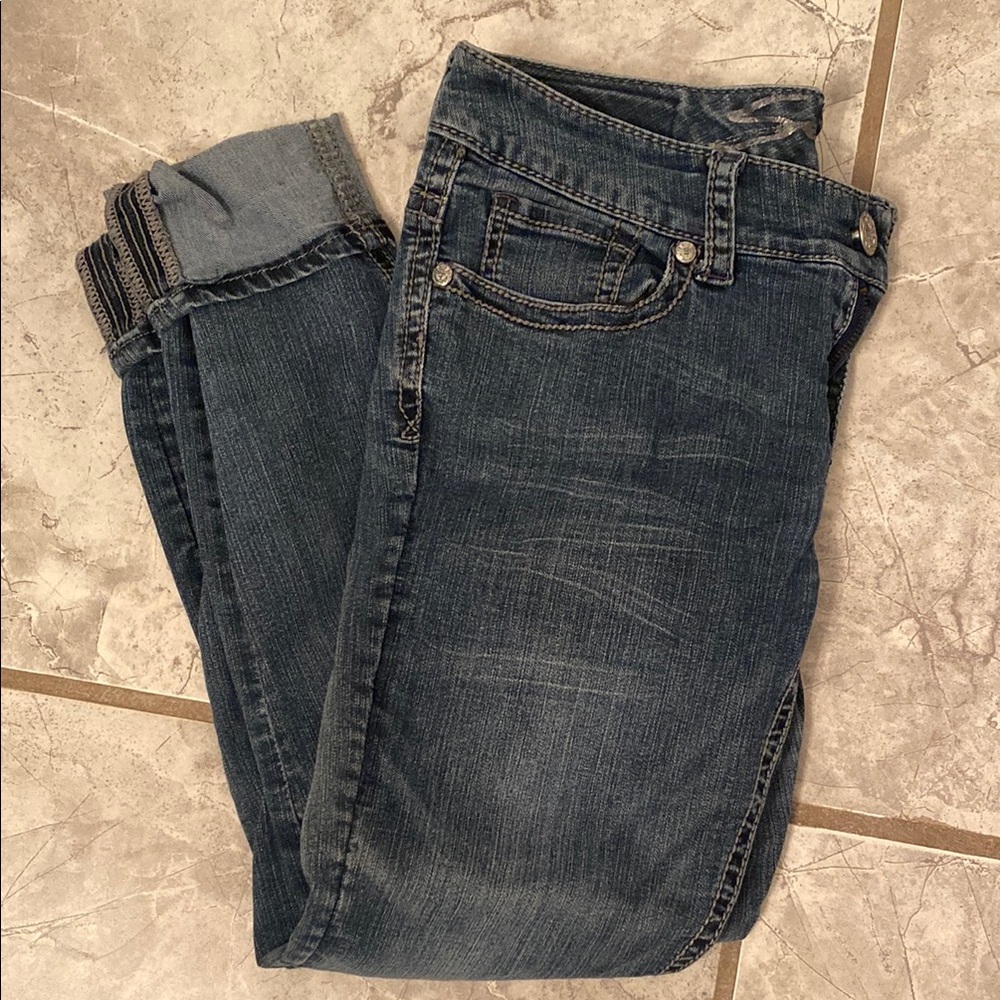 Seven Dark Wash Jegging Jeans